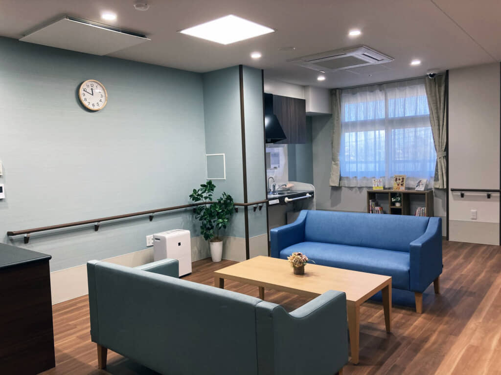 ココファン石神井台共用ラウンジの写真です