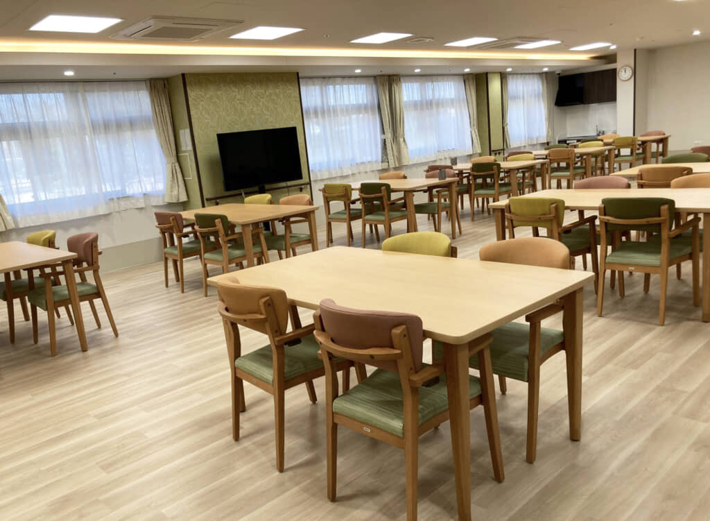 ココファン石神井台共用食堂の写真です