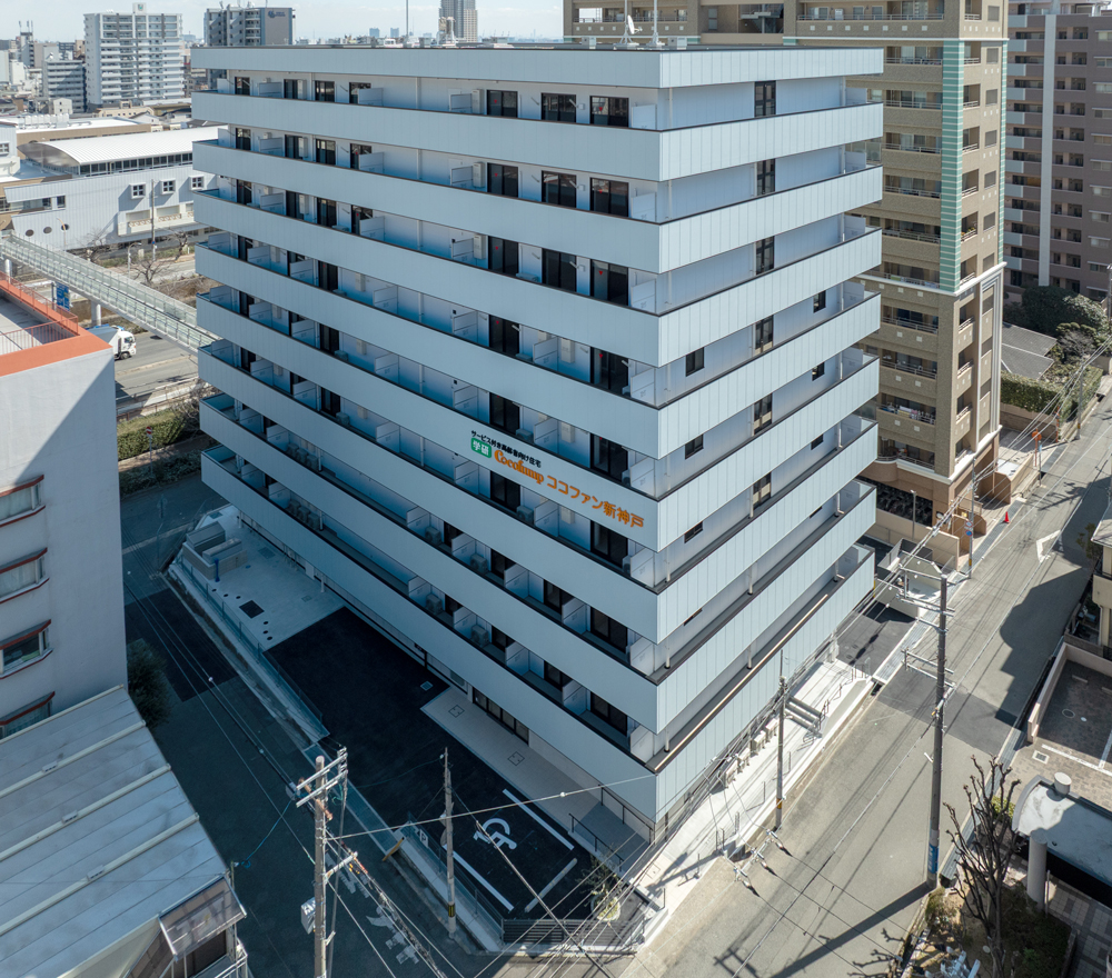 ココファン新神戸の外観です